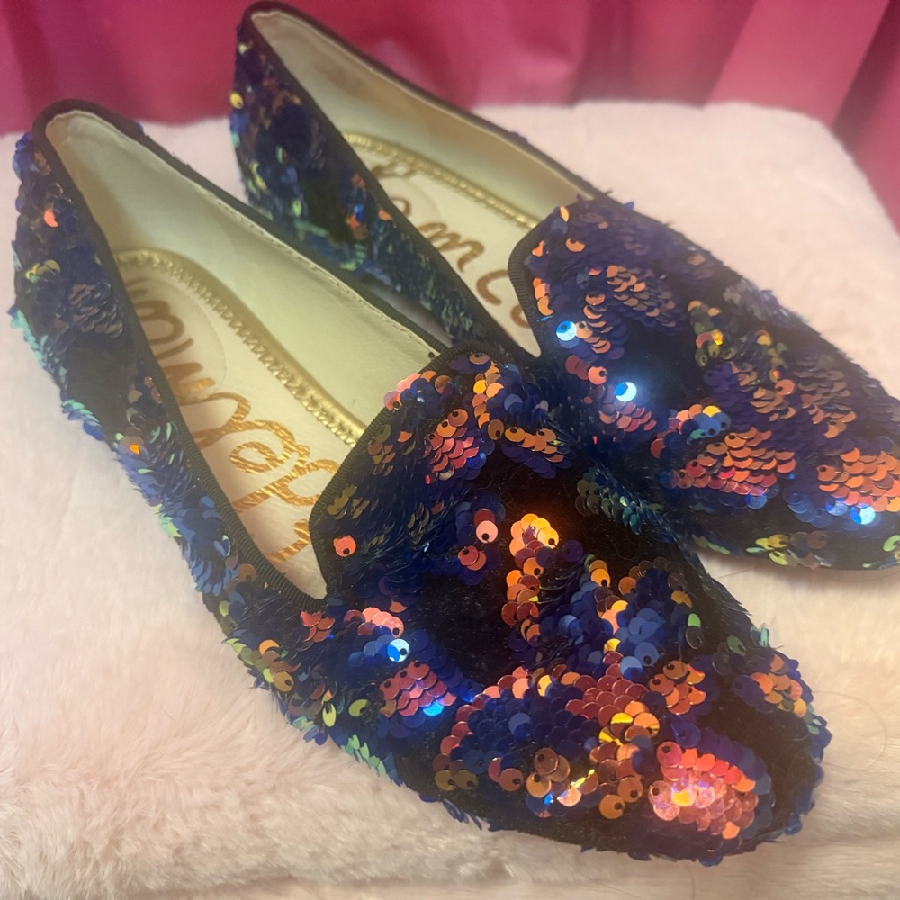 Sam Edelman Multicolor Sequin Flats - image 4